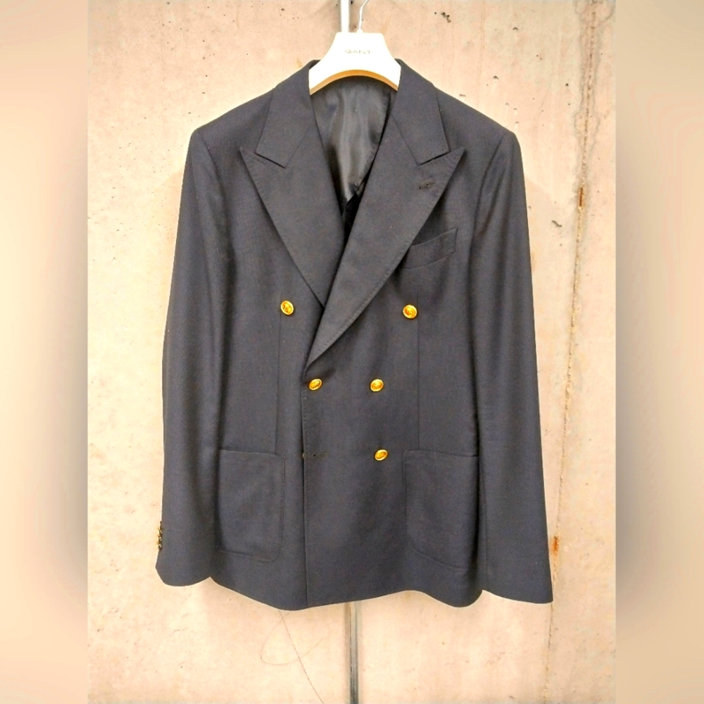 Navy Double Breasted Blazer